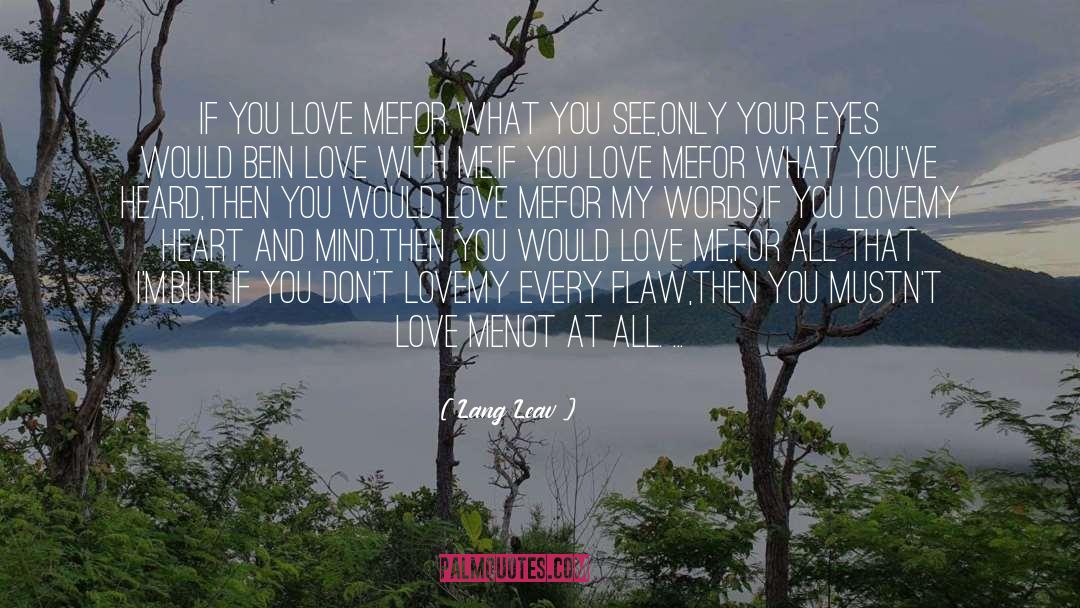 If That What You Think quotes by Lang Leav