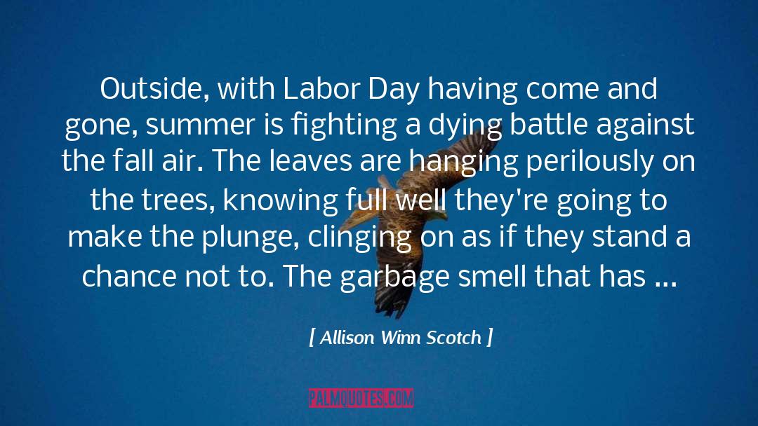 If They Come In The Morning quotes by Allison Winn Scotch