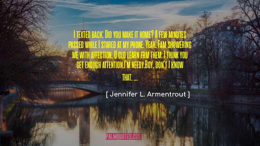 If U Know Me quotes by Jennifer L. Armentrout