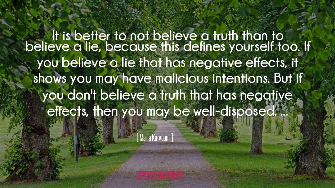 If You Believe quotes by Maria Karvouni