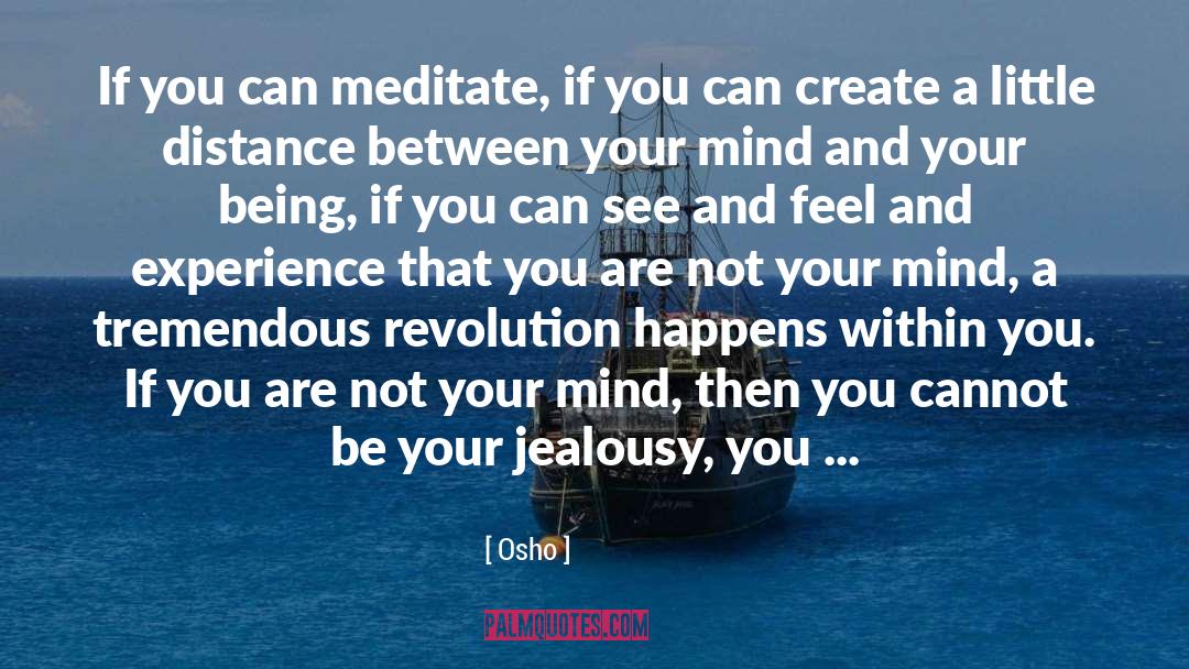 If You Can Feel It quotes by Osho