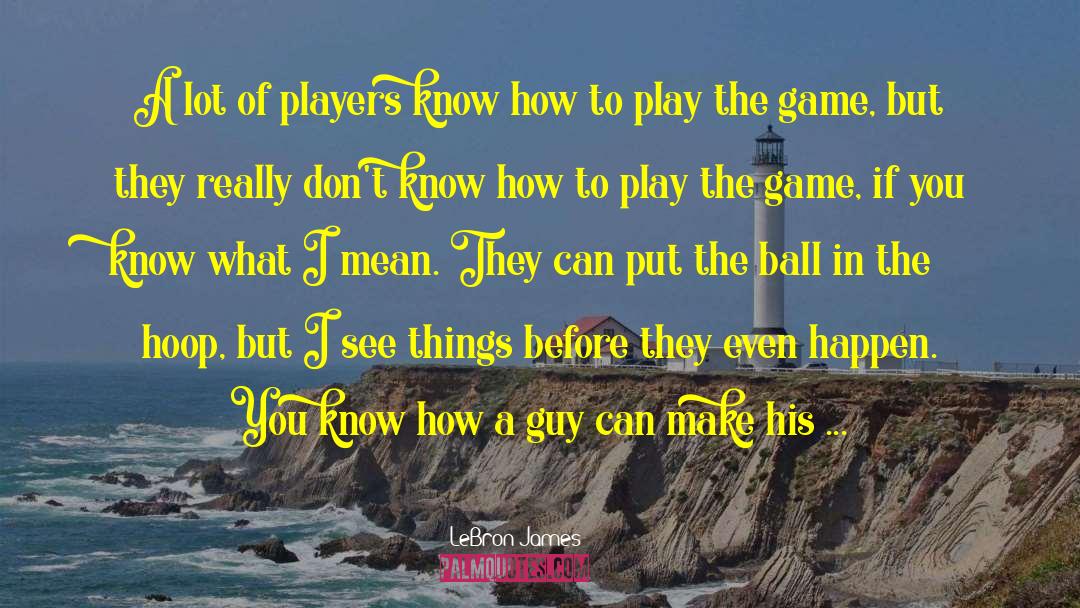 If You Know What I Mean quotes by LeBron James