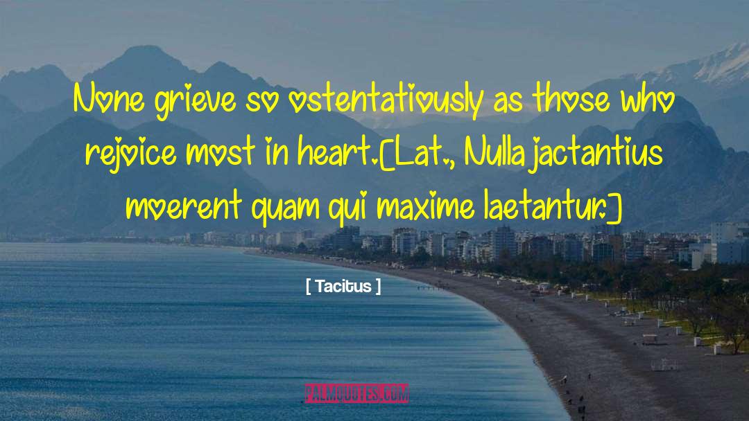 Igitur Qui quotes by Tacitus