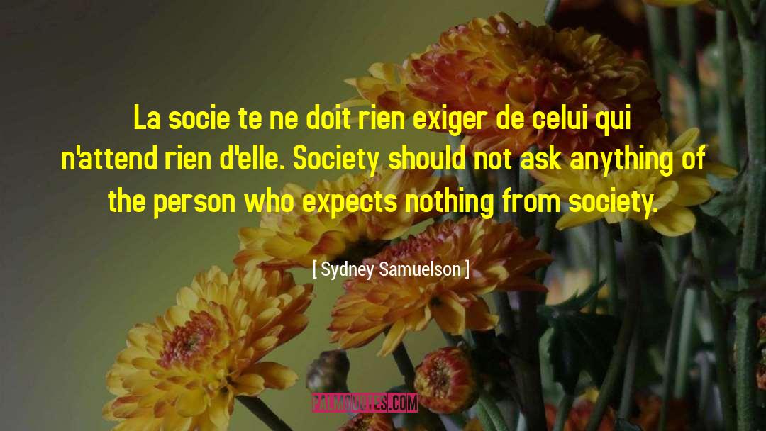 Igitur Qui quotes by Sydney Samuelson