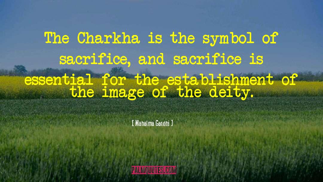 Ignitable Symbol quotes by Mahatma Gandhi