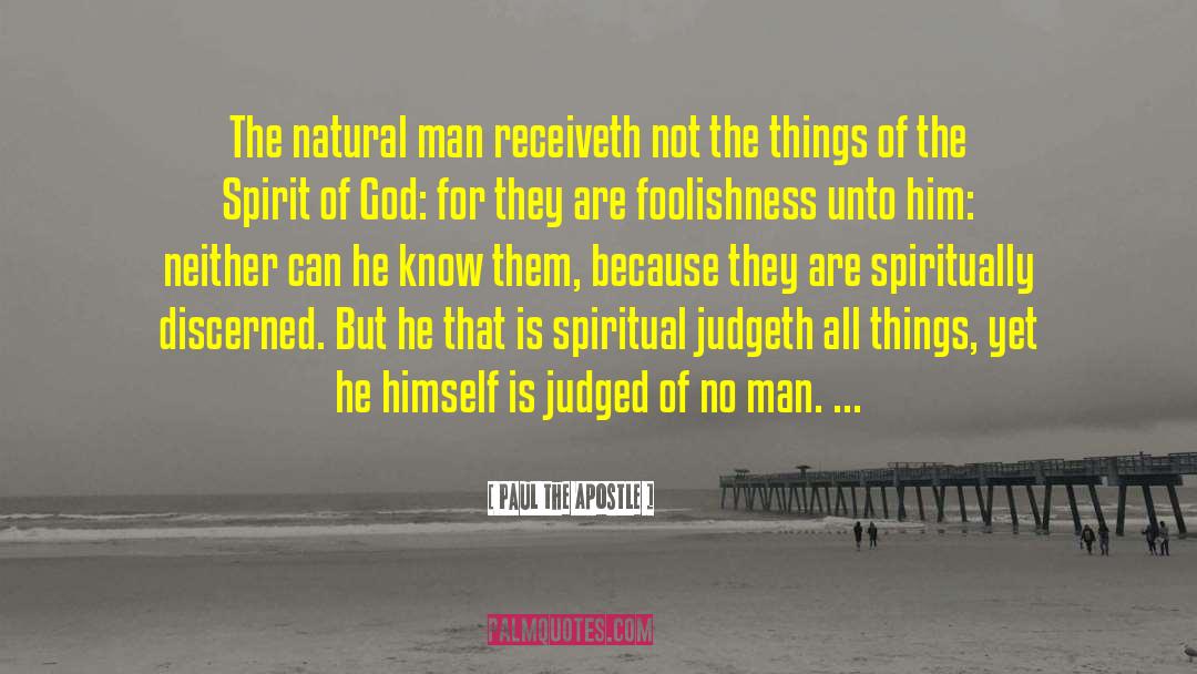 Ignited Spirit quotes by Paul The Apostle