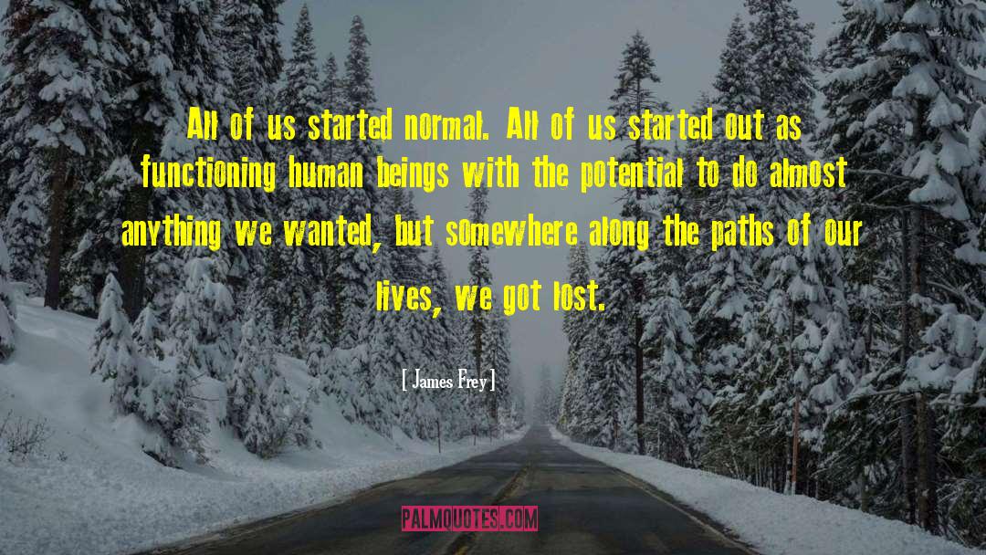 Igniting Human Potential quotes by James Frey