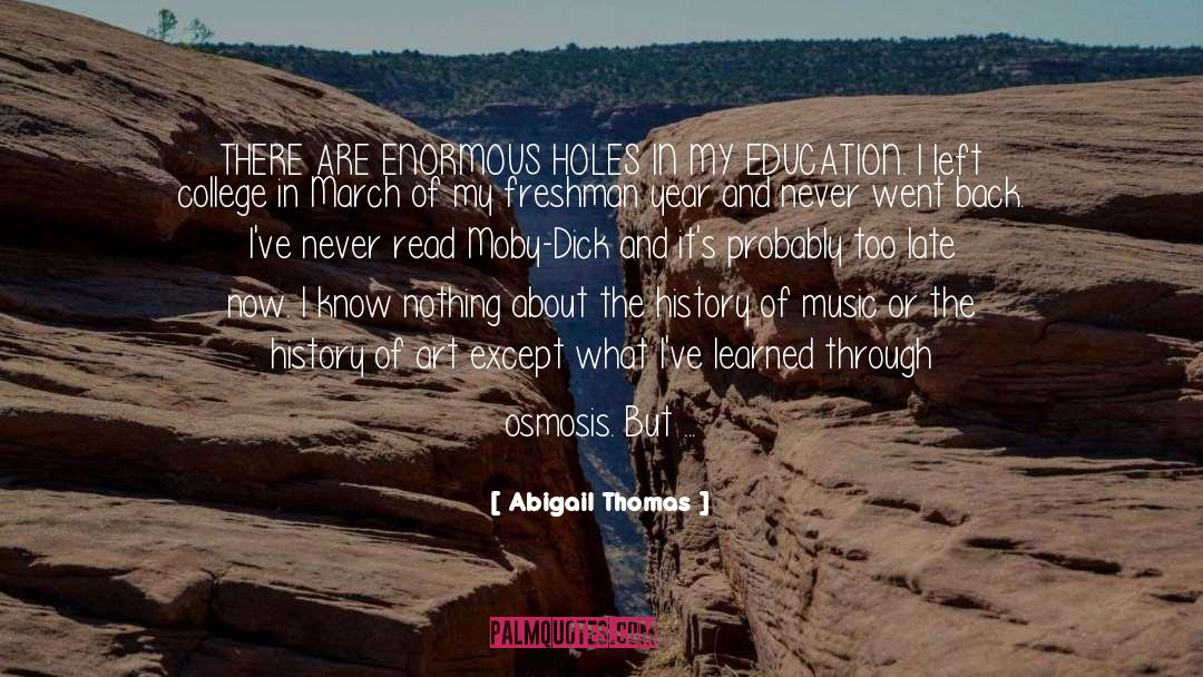 Ignoramus quotes by Abigail Thomas