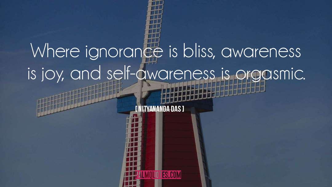 Ignorance Is Bliss quotes by Nityananda Das