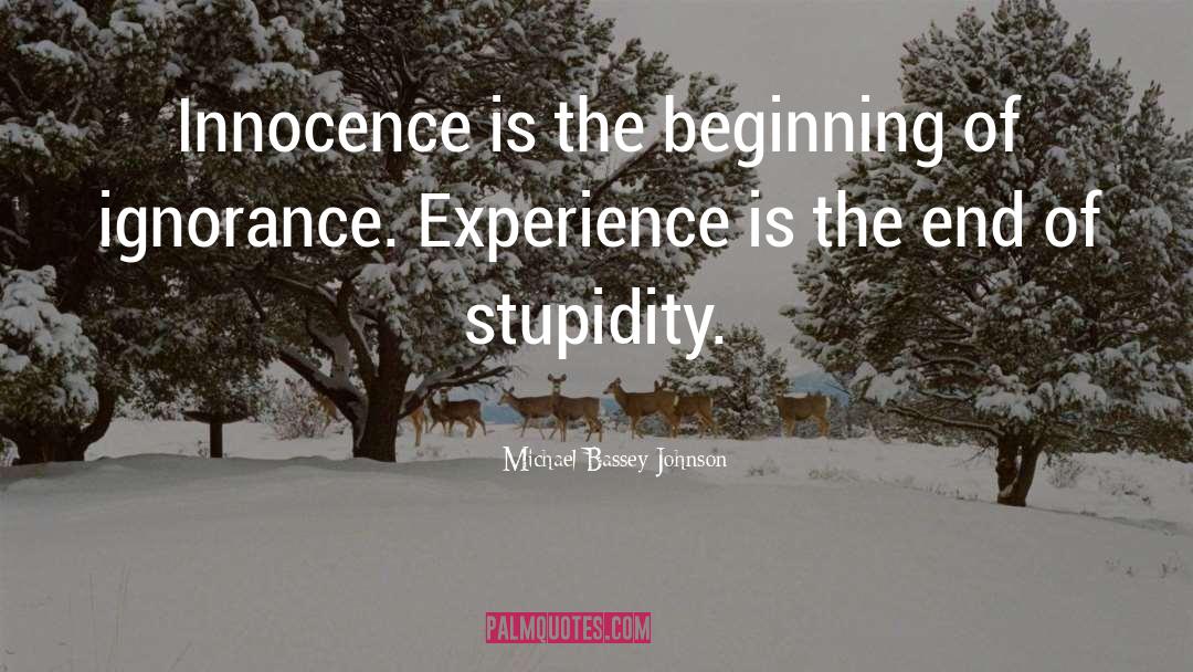 Ignorance Is Bliss quotes by Michael Bassey Johnson