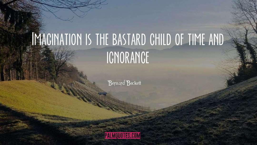 Ignorance Mlk quotes by Bernard Beckett