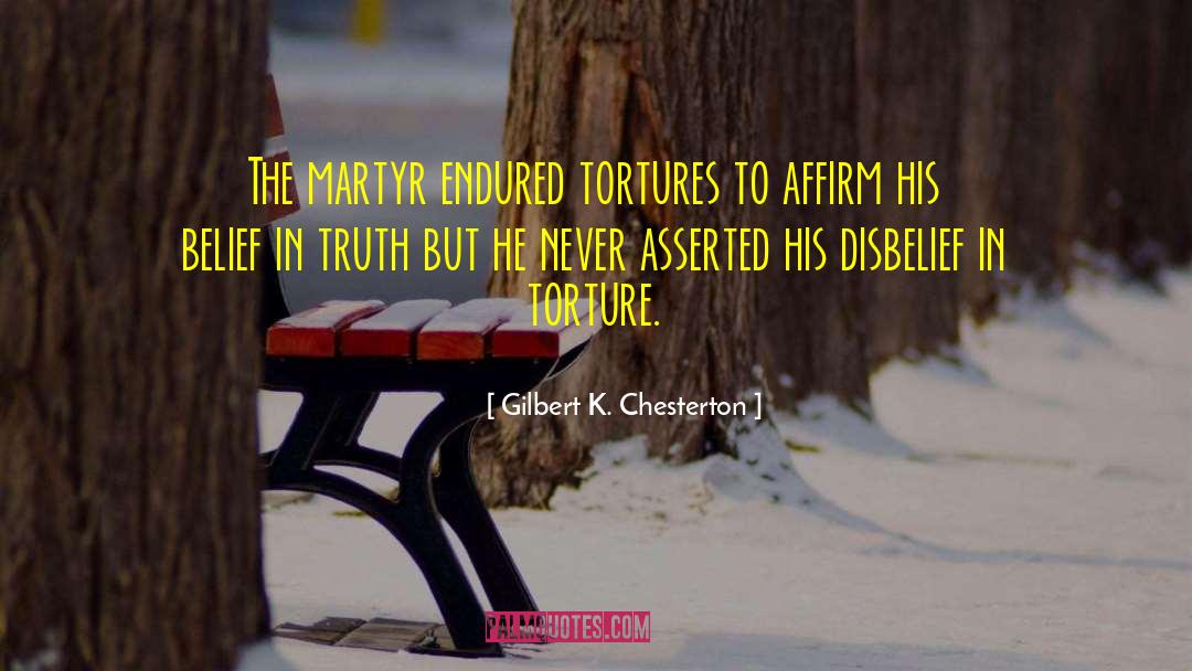 Ignorance Truth Belief quotes by Gilbert K. Chesterton