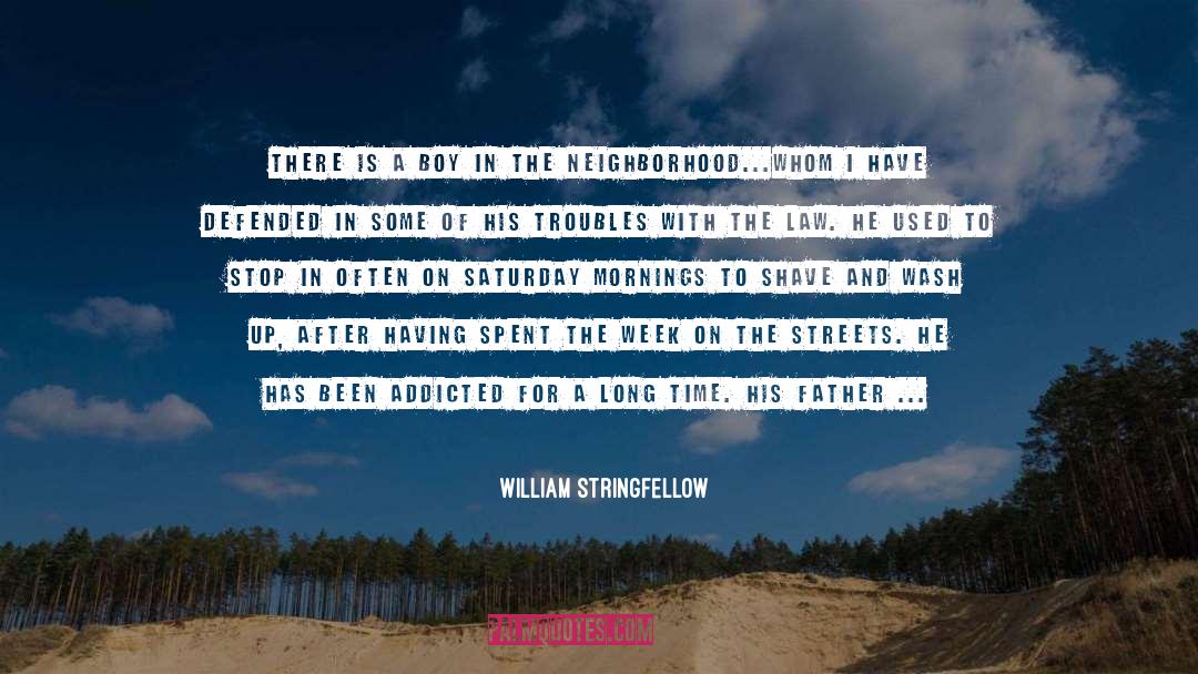 Ignorant quotes by William Stringfellow