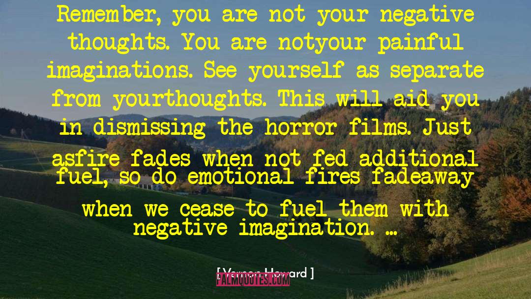 Ignore Negative Thoughts quotes by Vernon Howard