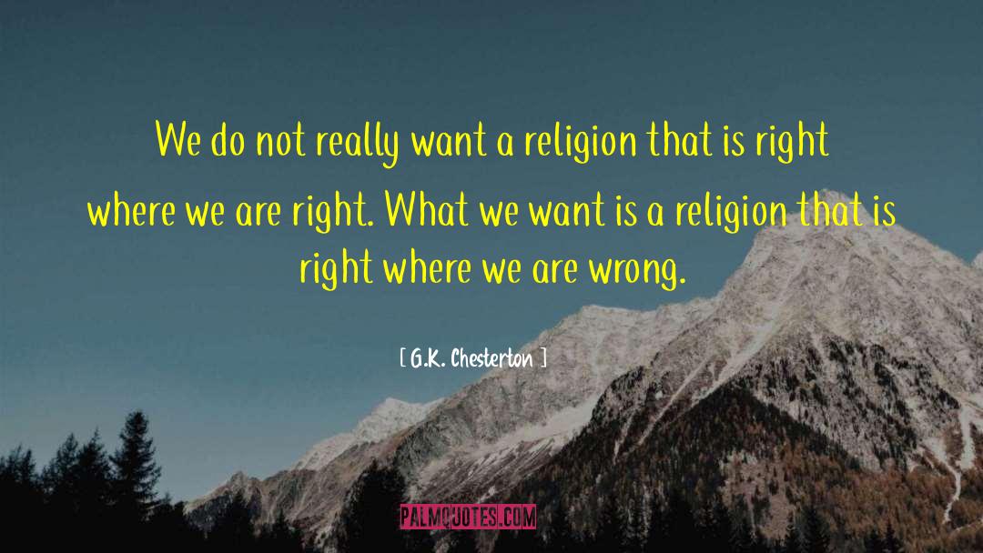 Ignore What Is Wrong quotes by G.K. Chesterton