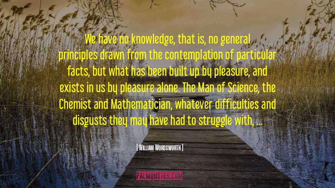 Ignoring Facts quotes by William Wordsworth