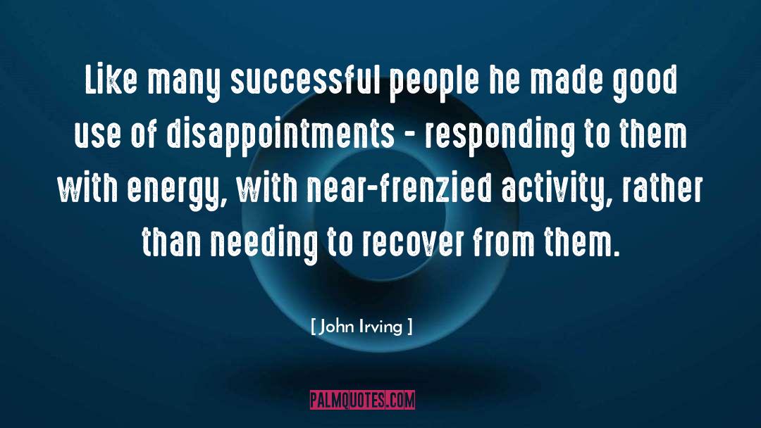 Ignoring People quotes by John Irving