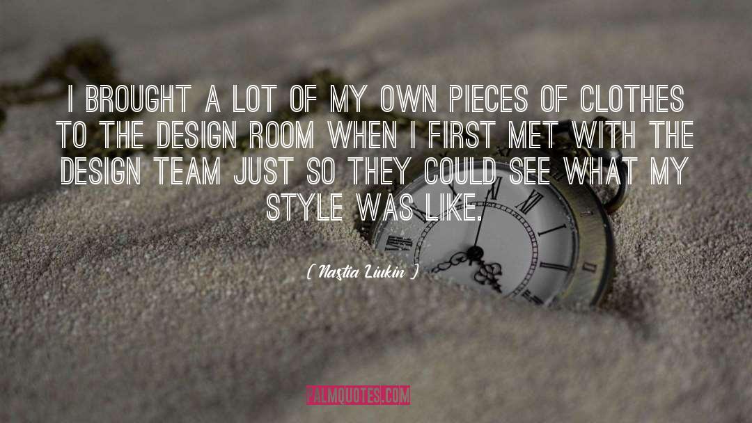 Ikea Design quotes by Nastia Liukin