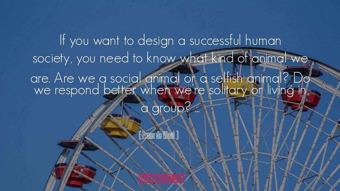 Ikea Design quotes by Frans De Waal