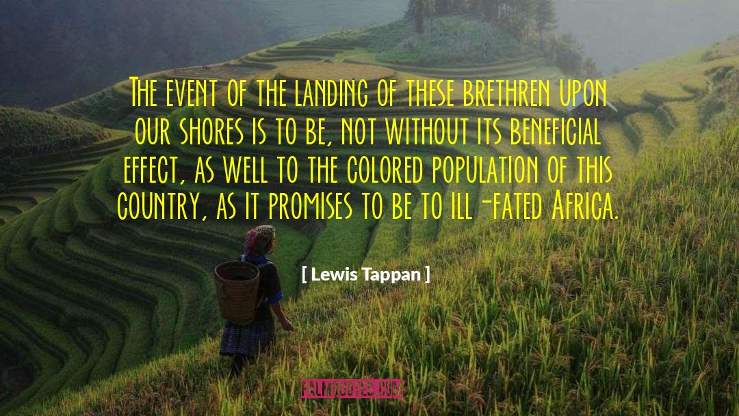 Ill Fated quotes by Lewis Tappan