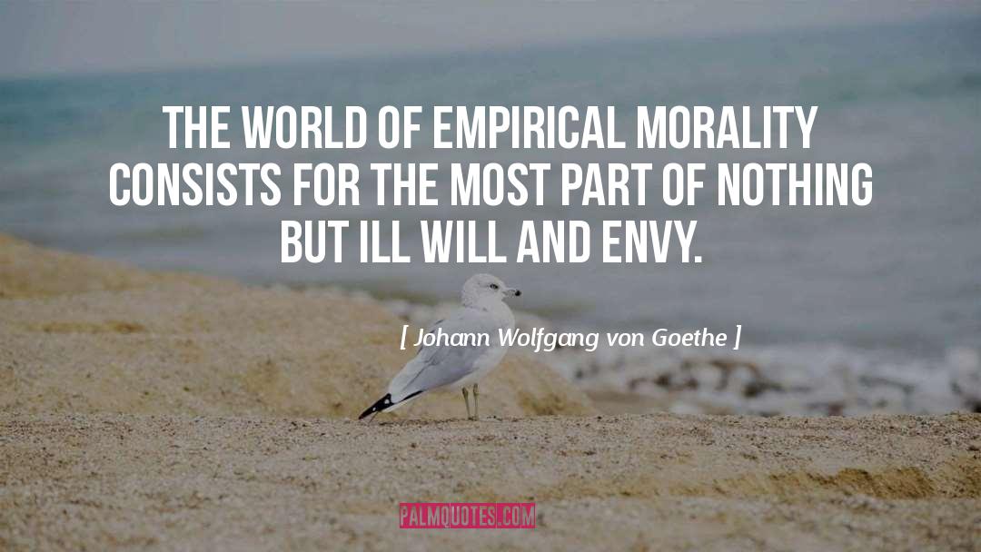 Ill Will quotes by Johann Wolfgang Von Goethe