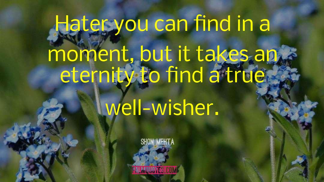 Ill Wishers quotes by Shon Mehta