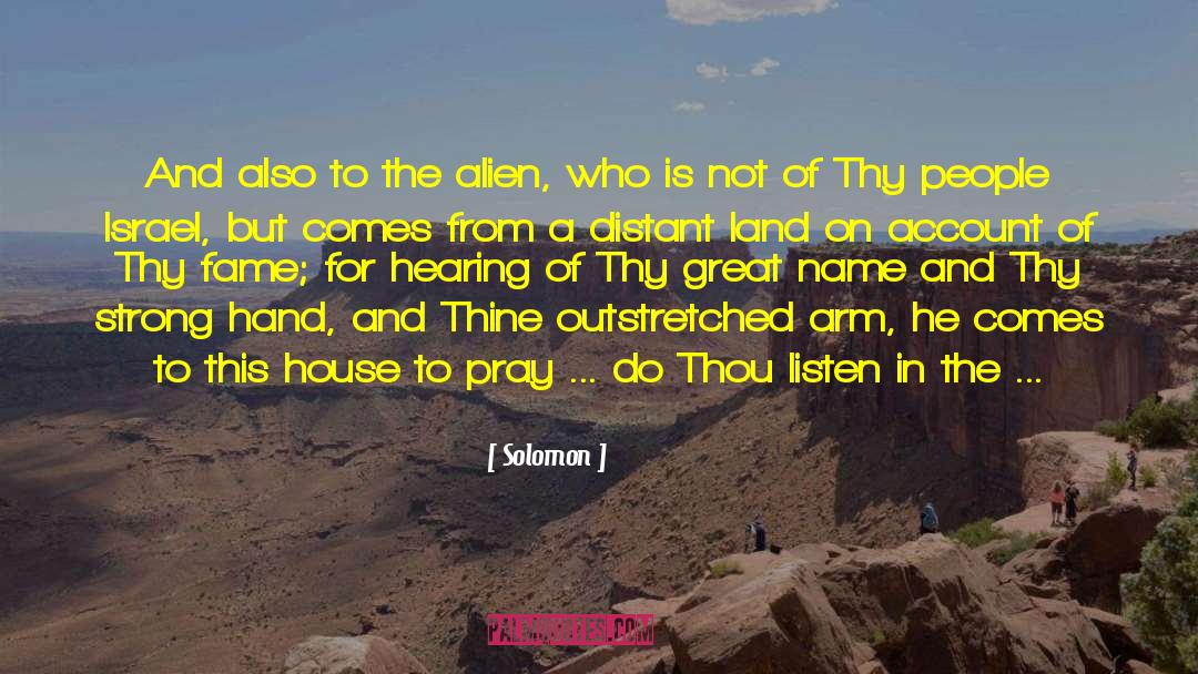 Illegal Aliens quotes by Solomon