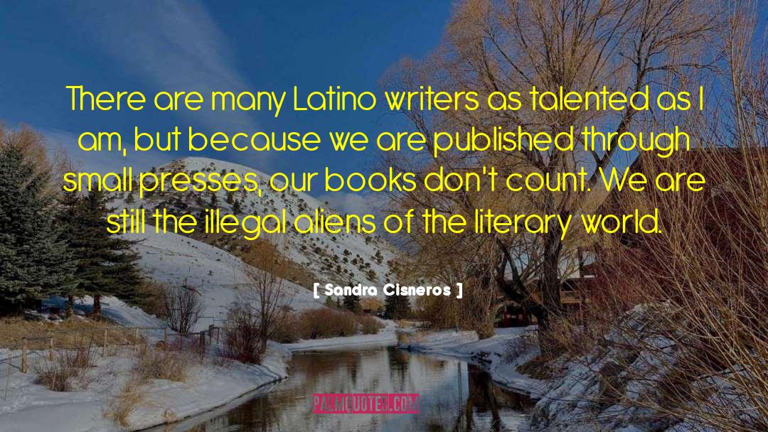 Illegal Aliens quotes by Sandra Cisneros