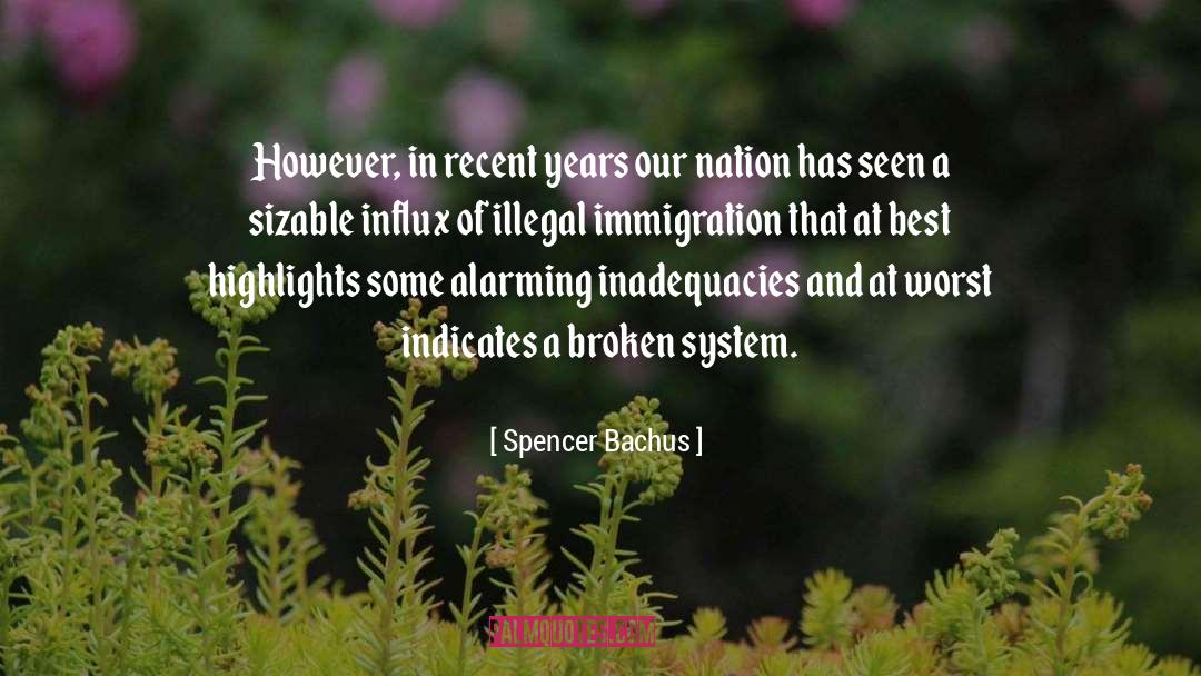 Illegal Immigration quotes by Spencer Bachus