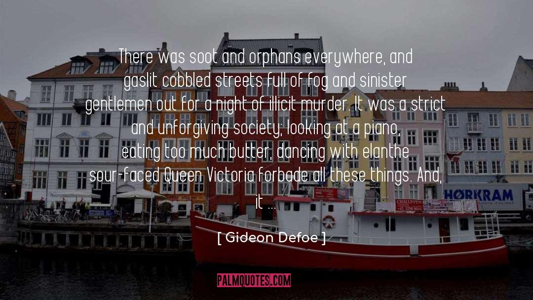 Illicit quotes by Gideon Defoe