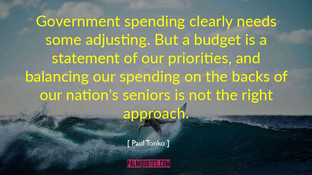 Illinois Budget quotes by Paul Tonko