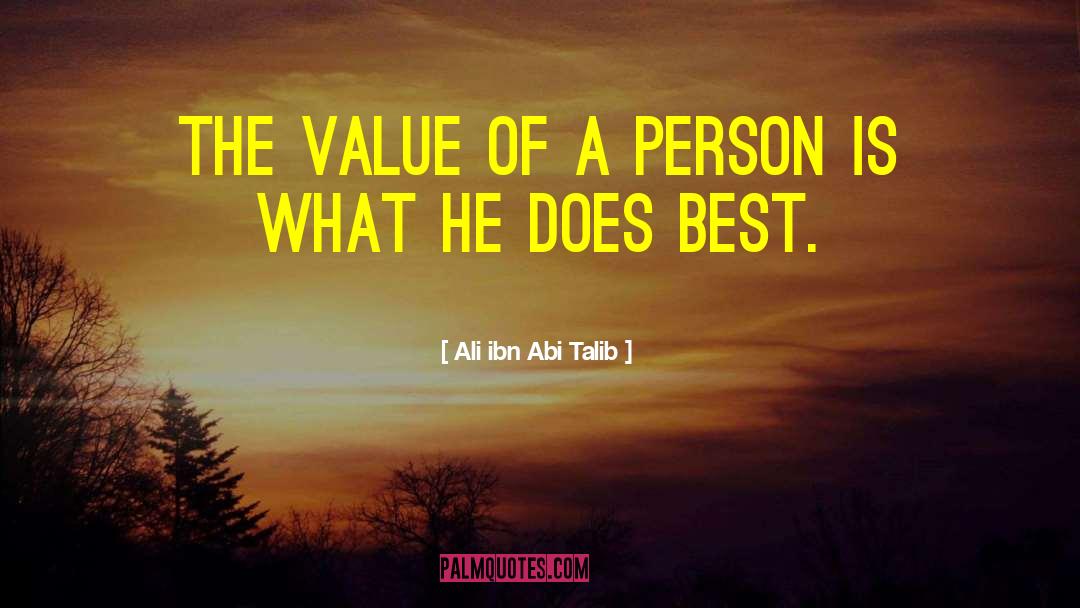 Illiterate Person quotes by Ali Ibn Abi Talib