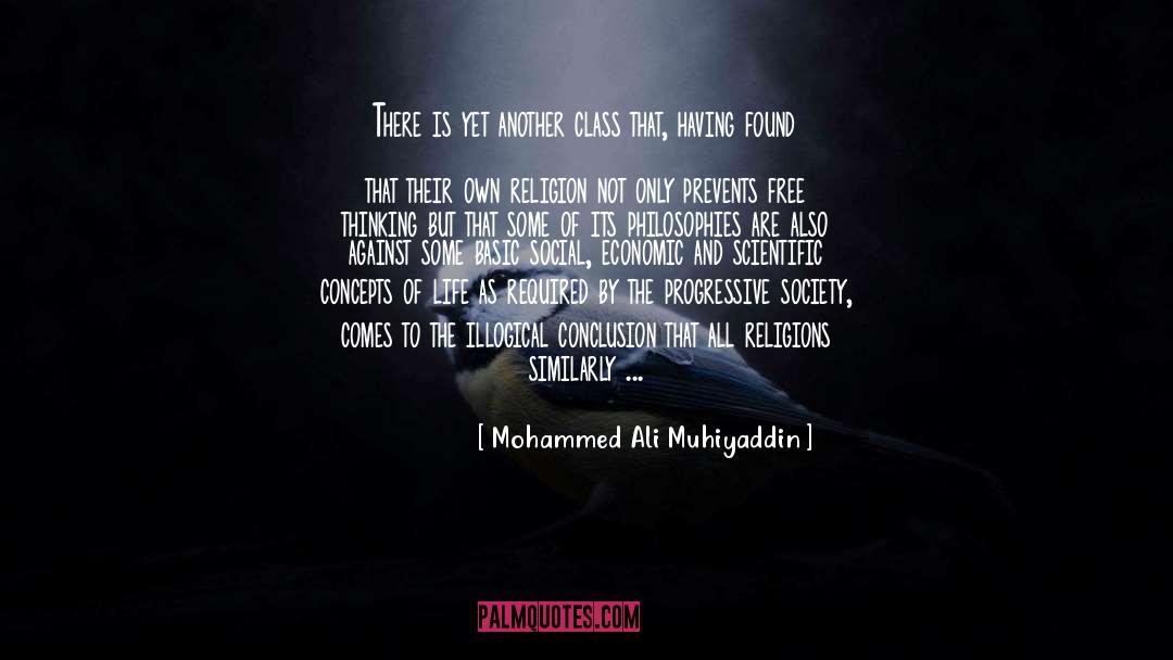 Illogical quotes by Mohammed Ali Muhiyaddin