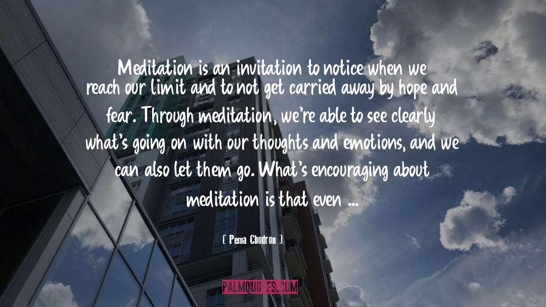 Illuminate quotes by Pema Chodron