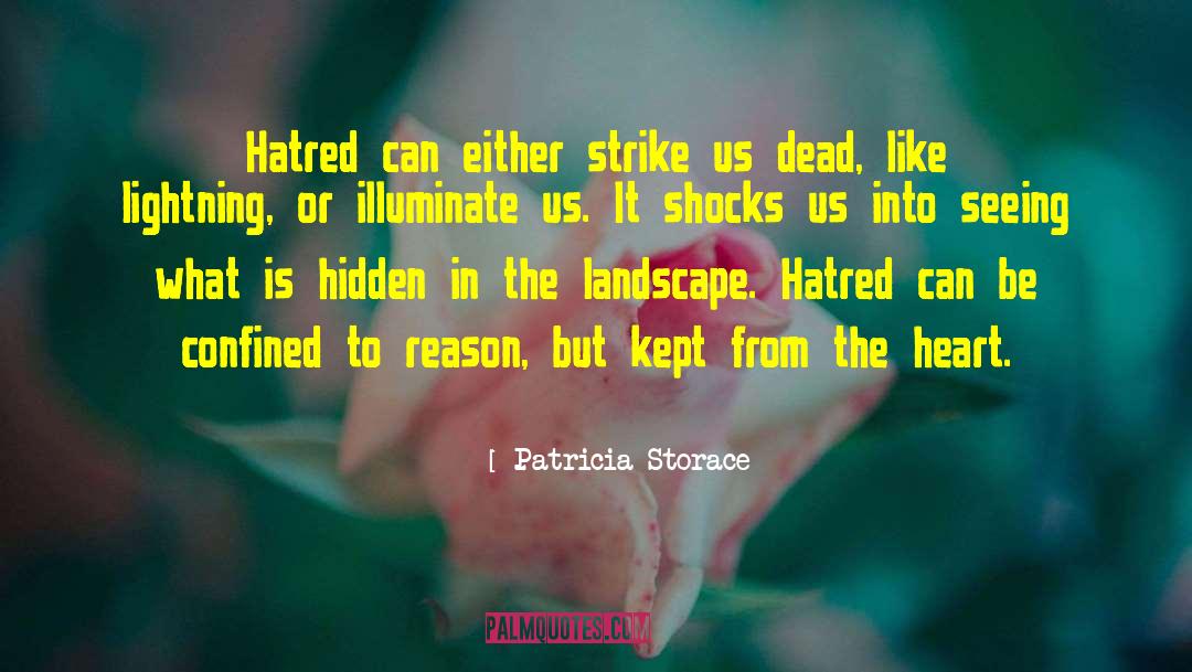 Illuminate quotes by Patricia Storace