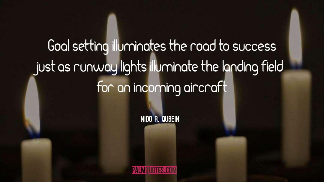 Illuminates quotes by Nido R. Qubein
