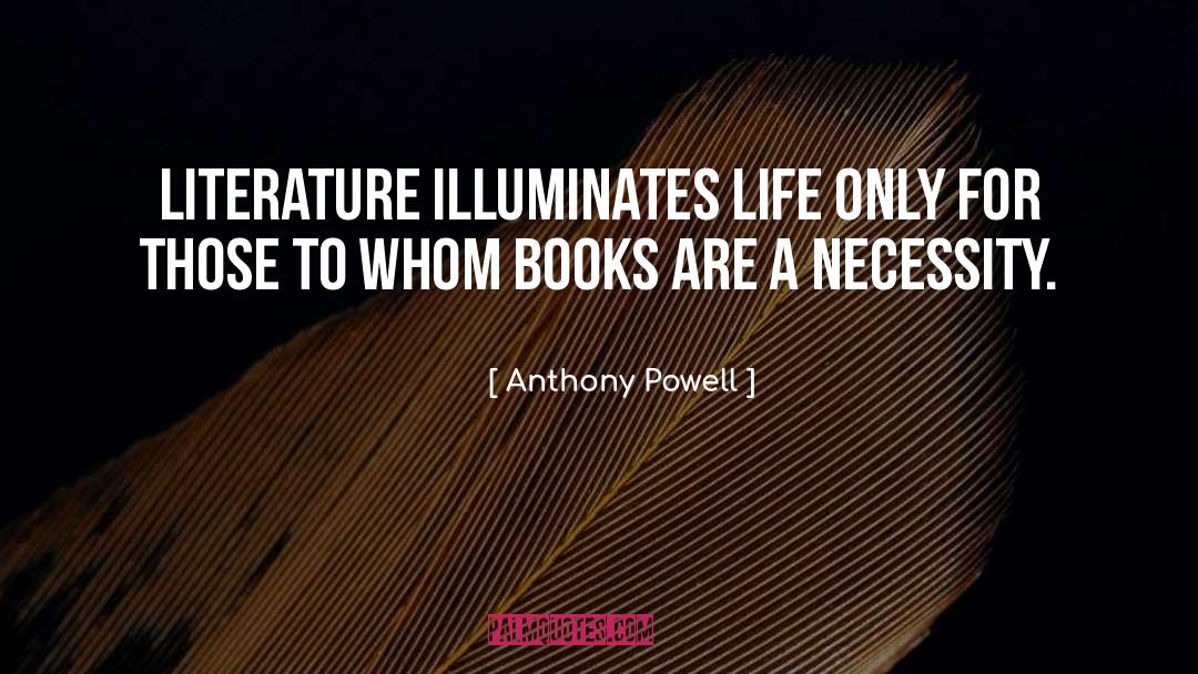 Illuminates quotes by Anthony Powell
