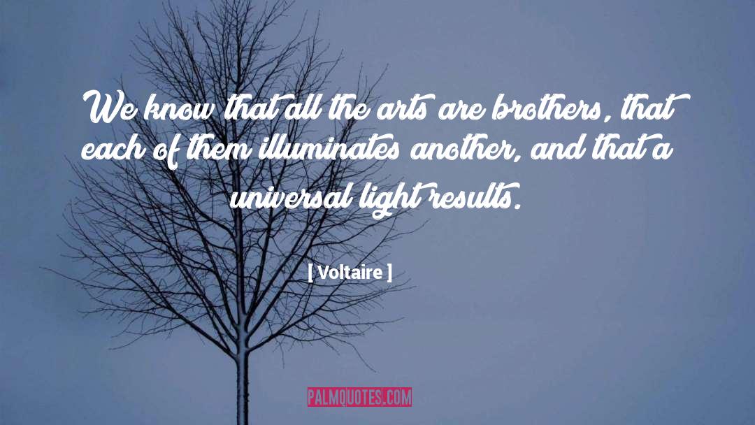 Illuminates quotes by Voltaire
