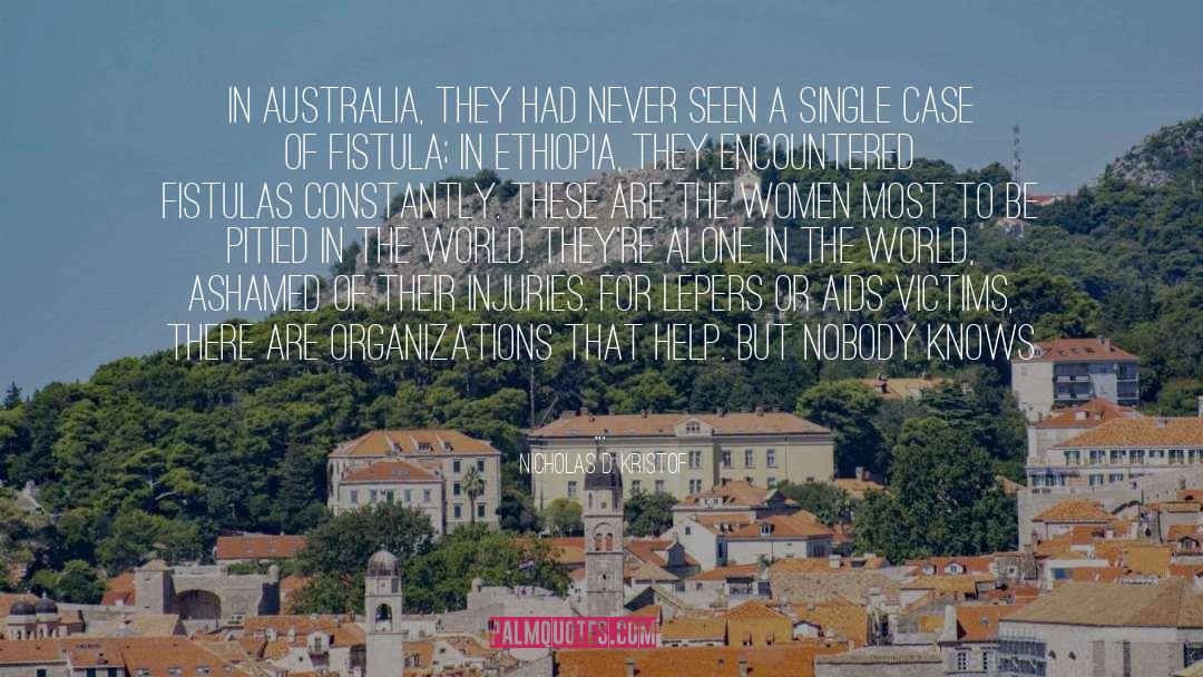 Illuminati In Australia quotes by Nicholas D. Kristof