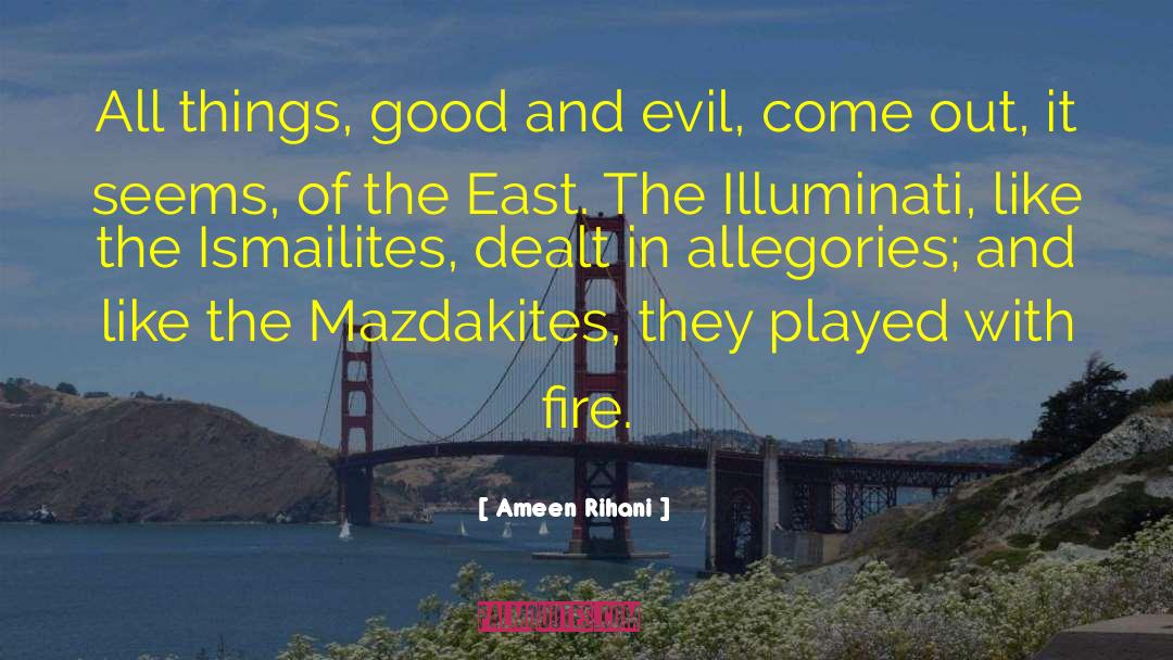 Illuminati In Namibia quotes by Ameen Rihani