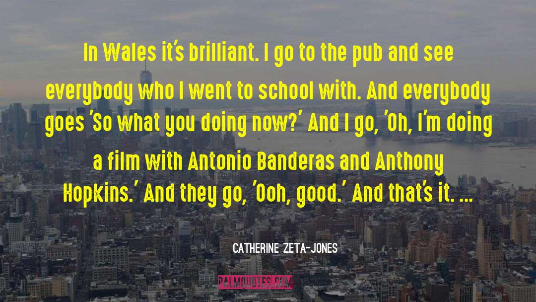 Illuminati In Wales quotes by Catherine Zeta-Jones