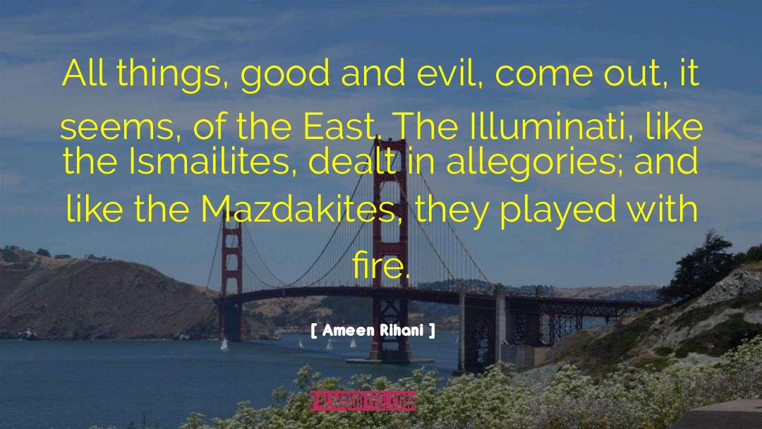 Illuminati quotes by Ameen Rihani