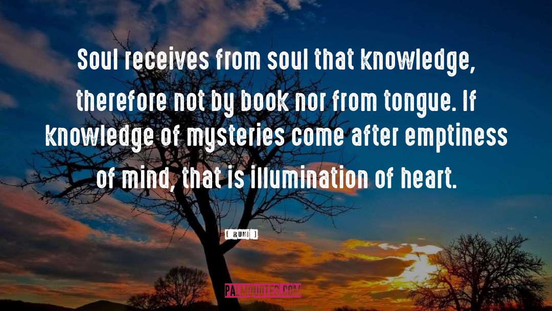 Illumination quotes by Rumi