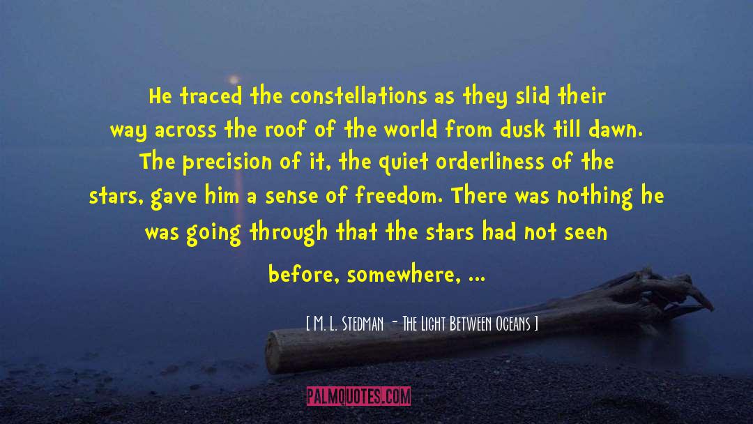 Illusion Of Freedom quotes by M. L. Stedman - The Light Between Oceans