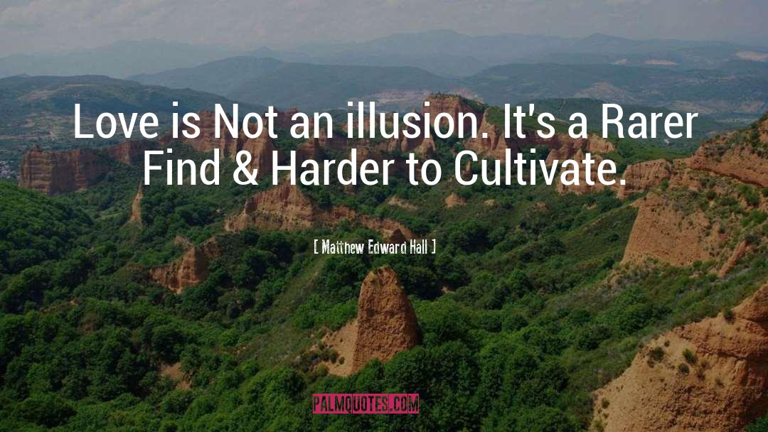 Illusion quotes by Matthew Edward Hall