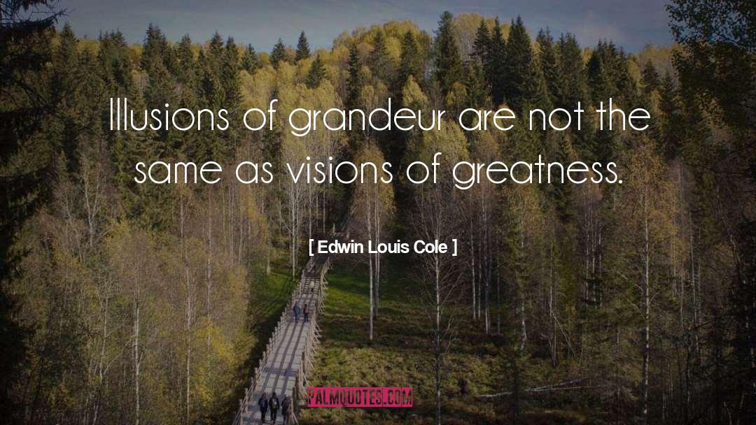 Illusions Of Grandeur quotes by Edwin Louis Cole