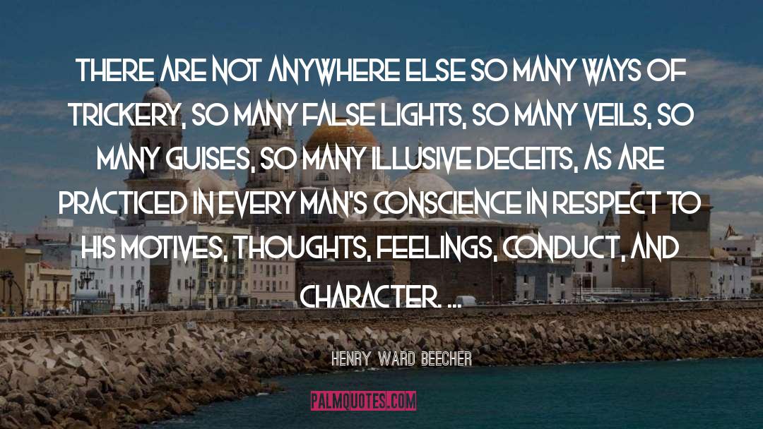 Illusive Apparel quotes by Henry Ward Beecher