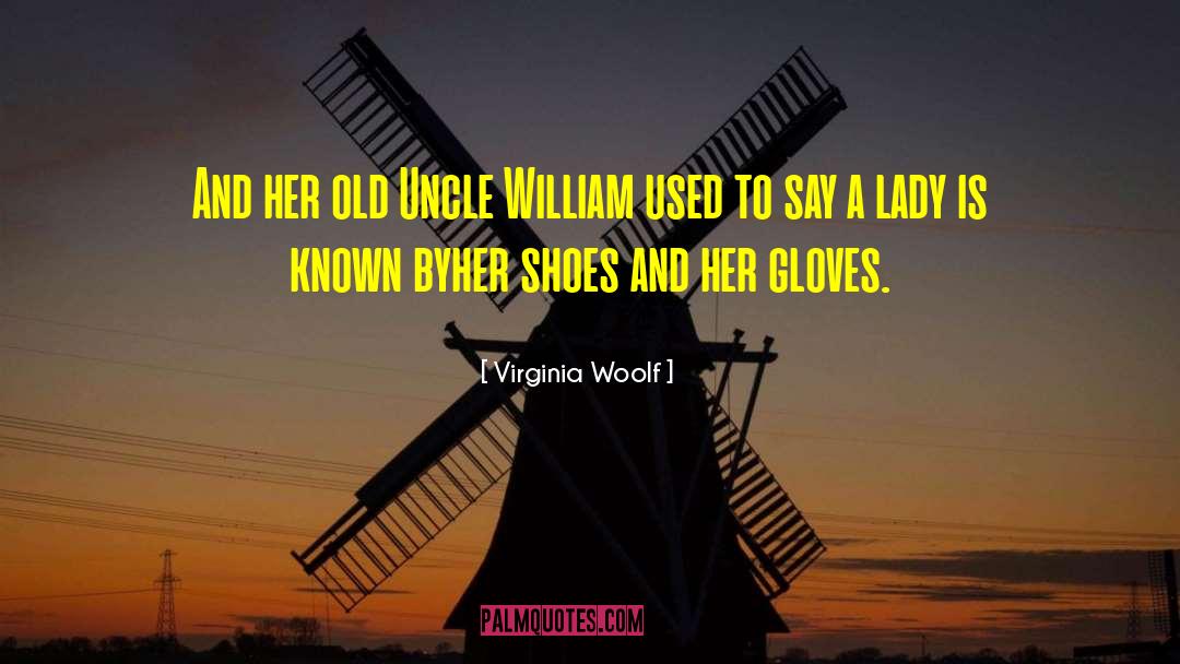 Illusive Gloves quotes by Virginia Woolf