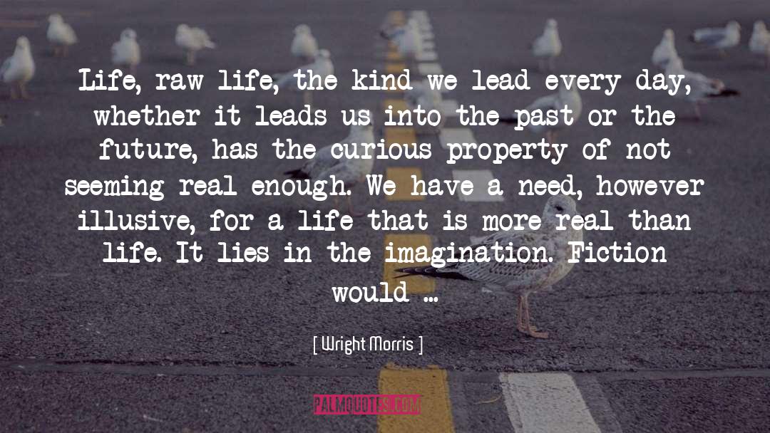 Illusive quotes by Wright Morris