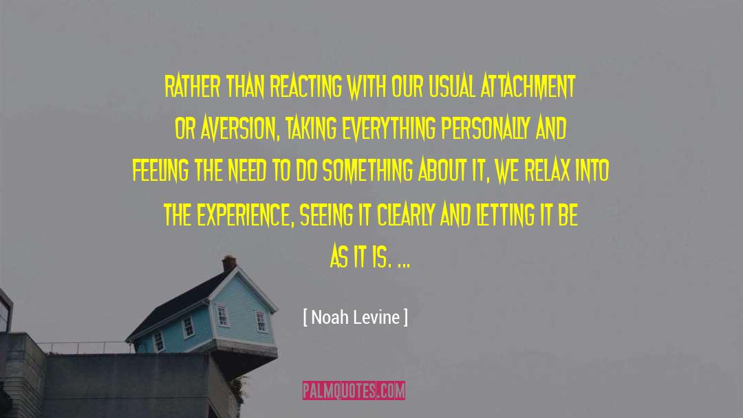 Illusory Attachment quotes by Noah Levine